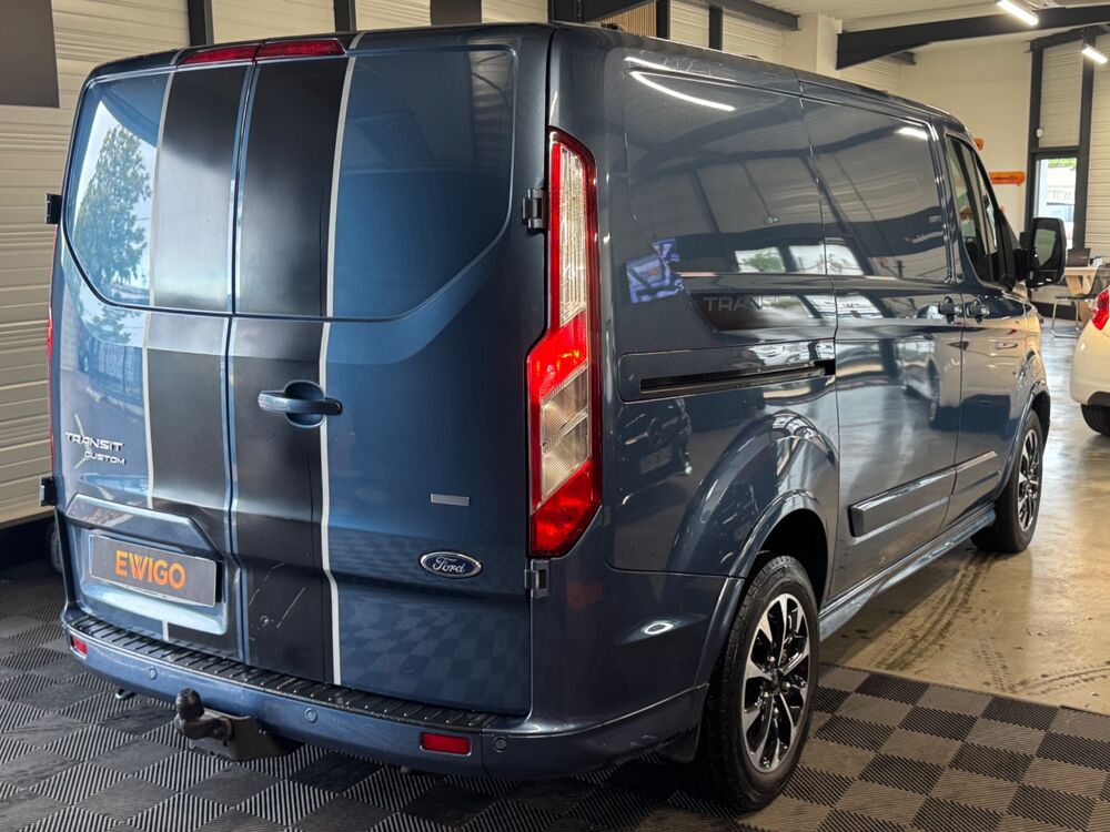 Transit Custom FOURGON 2.0 ECOBLUE 170Ch L1H1 DISTRIBUTION OK - BUSINESS- A 2018 occasion 79000 Niort
