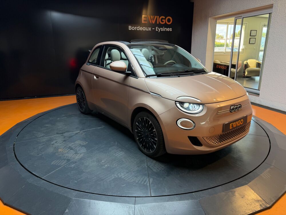 500 E CABRIOLET - 120CH - 42KWH AUTONOMIE 320KMH - FINITION LA PRI 2022 occasion 33320 Eysines