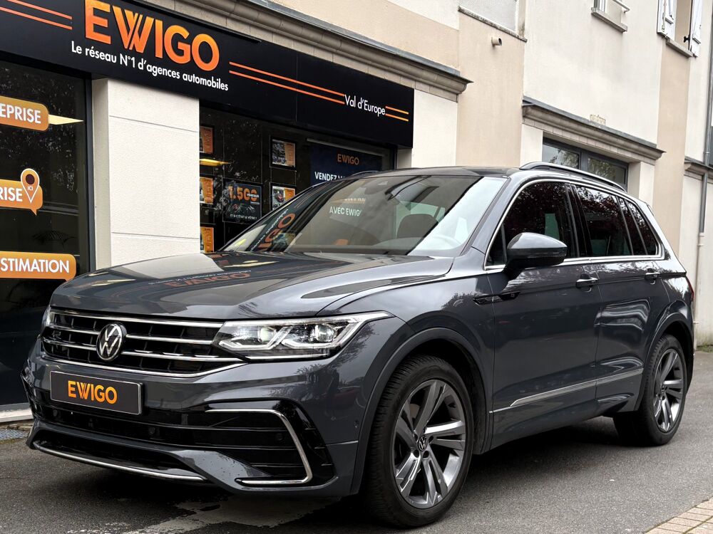 Tiguan 2.0 TDI 150 ch R-LINE DSG BVA - CAM&Eacute;RA - CARPLAY 2023 occasion 77700 Serris