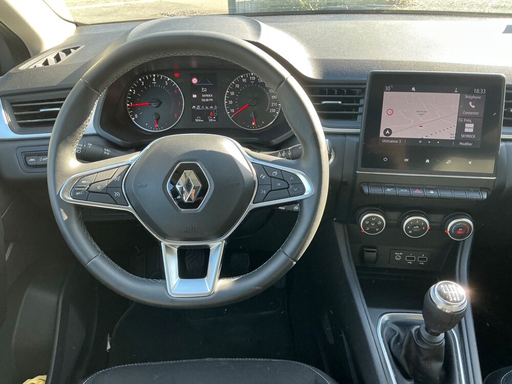 Captur 1.0 TCe 90 CH BUSINESS START AND STOP / CARPLAY / ANDROID / 2021 occasion 17000 La Rochelle