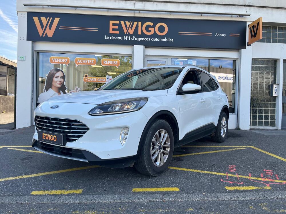 Kuga 2.5 DURATEC FLEXIFUEL 190Ch HYBRID TITANIUM 4X2 POWERSHIFT / 2022 occasion 74600 Seynod