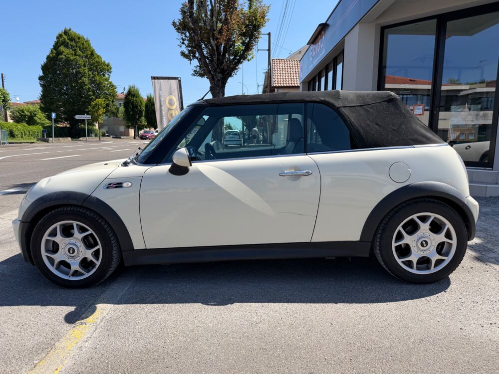 Cooper PEPPER WHITE 1.6 170 CH COOPER S CABRIOLET 2007 occasion 40000 Mont-de-Marsan