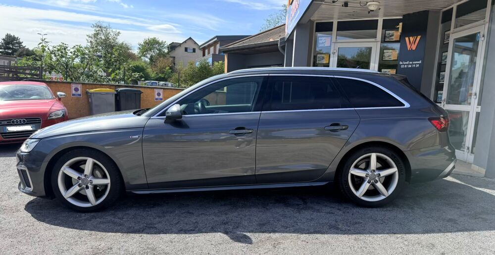 A4 AVANT 2.0 40 TDI 204ch HYBRID MHEV S-LINE QUATTRO S-TRONIC B 2021 occasion 25000 Besan&ccedil;on