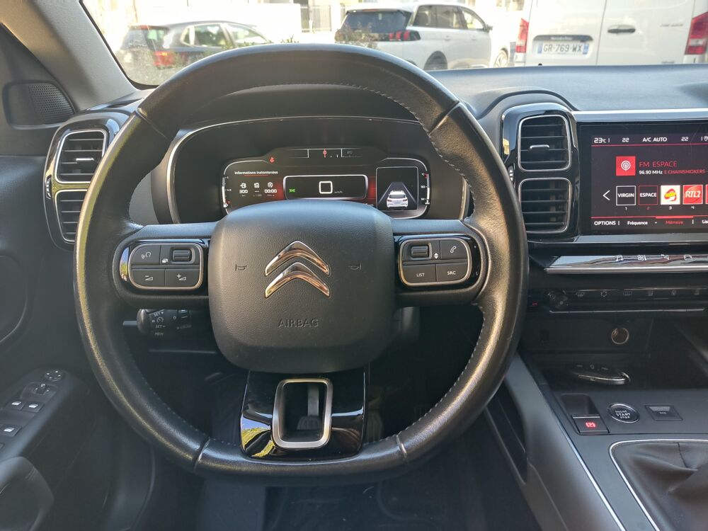 C5 aircross 1.2 130 FEEL START-STOP FULL ENTRETIEN CITROEN 2019 occasion 69150 D&eacute;cines-Charpieu