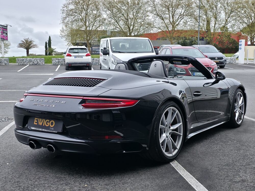 911 CABRIOLET CARRERA 4S 991 II 620 PDK 420ch / POSE CERAMIQUE 5 2016 occasion 17100 Saintes