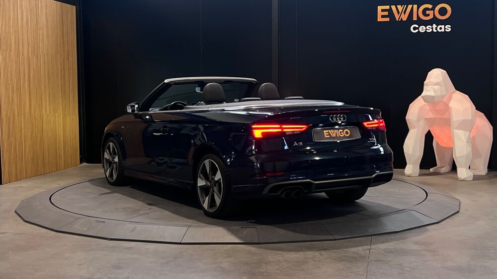 A3 CABRIOLET 2.0 TDI 184ch S-LINE QUATTRO S-TRONIC - B&O - LED 2017 occasion 33610 Cestas