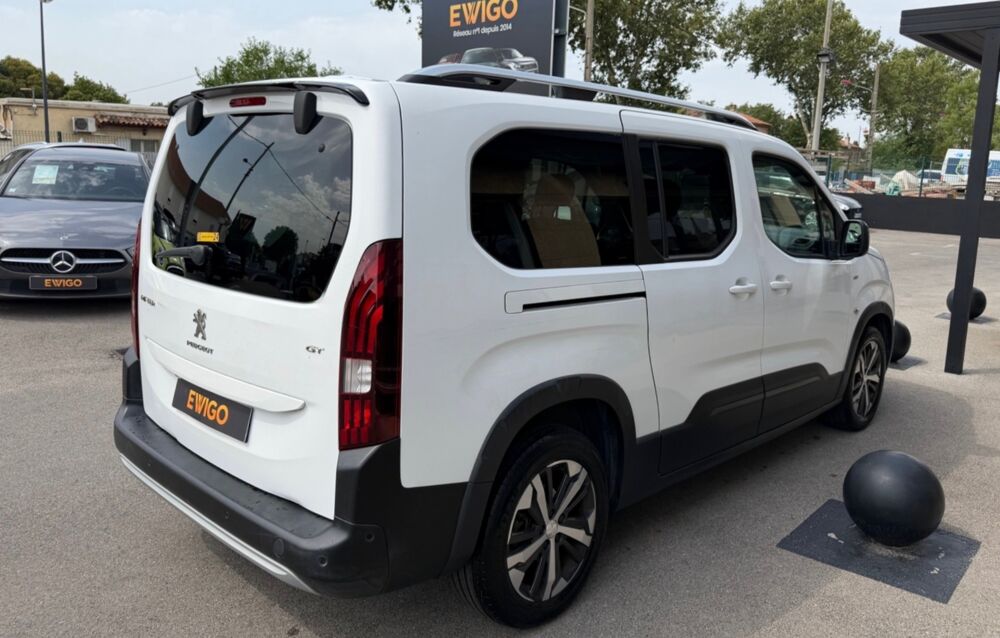 Rifter 1.5 BLUEHDI 130CH S&S LONG GT - 1 ERE MAIN - SUIVI PEUGEOT C 2021 occasion 13700 Marignane