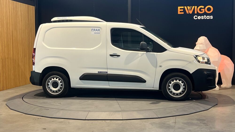 Berlingo FOURGON 1.6 BLUEHDI 100 Ch BVM5 FRIGORIFIQUE - TVA RECUPERAB 2019 occasion 33610 Cestas