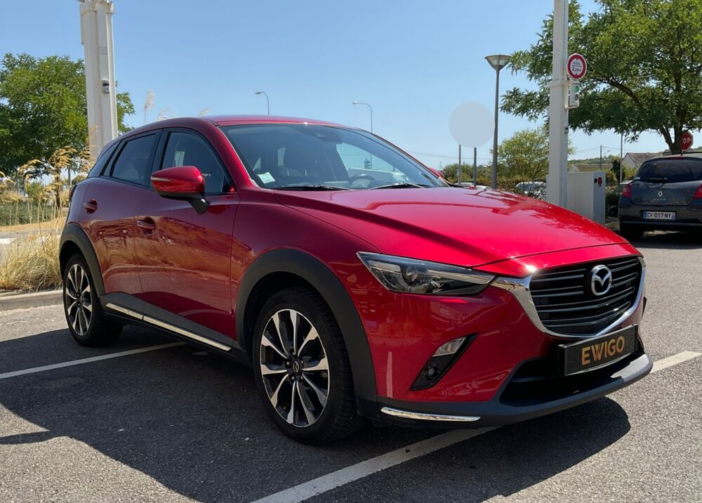 Cx-3 2.0 SKYACTIV-G 120 EXCLUSIVE EDITION 2WD BVA - Attelage- si&egrave; 2019 occasion 78410 Flins-sur-Seine