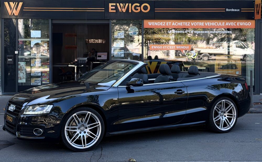 A5 CABRIOLET 3.0 TDi 240 S-LINE QUATTRO S-TRONIC BVA 2011 occasion 33100 Bordeaux