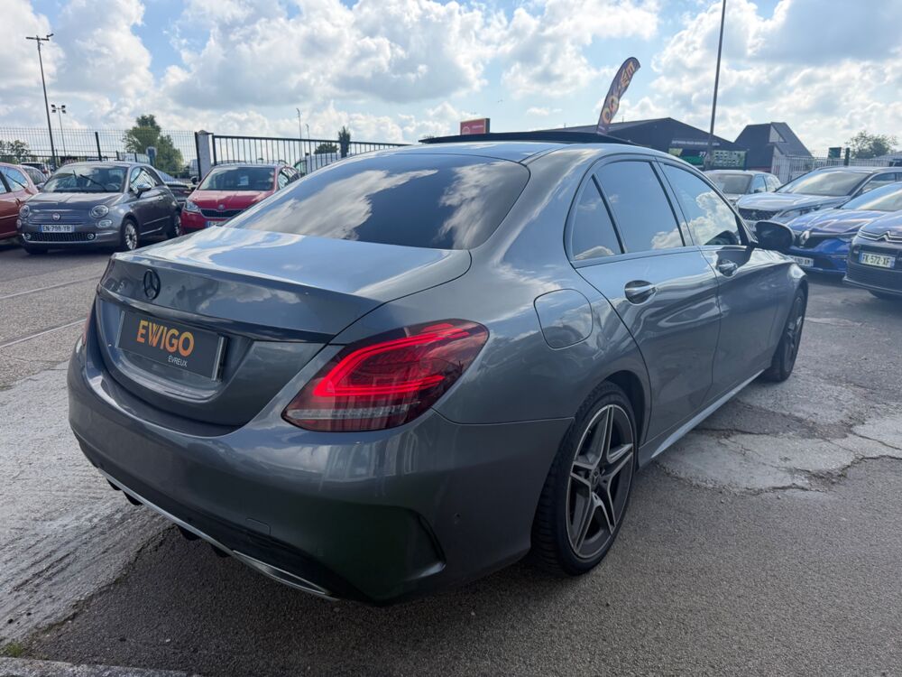Classe C 1.6 180 D 120CH AMG LINE 9G-TRONIC BVA - TOIT OUVRANT - BLUE 2020 occasion 27000 &Eacute;vreux