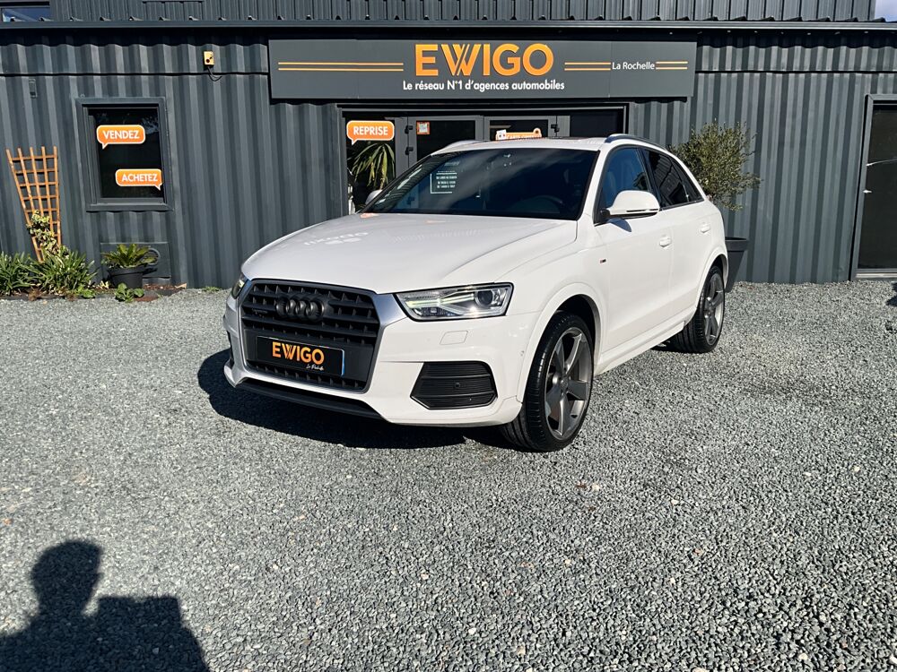 Q3 2.0 TDI 185 ch S-LINE QUATTRO S-TRONIC / JANTES 20 / SIEGE 2015 occasion 17000 La Rochelle