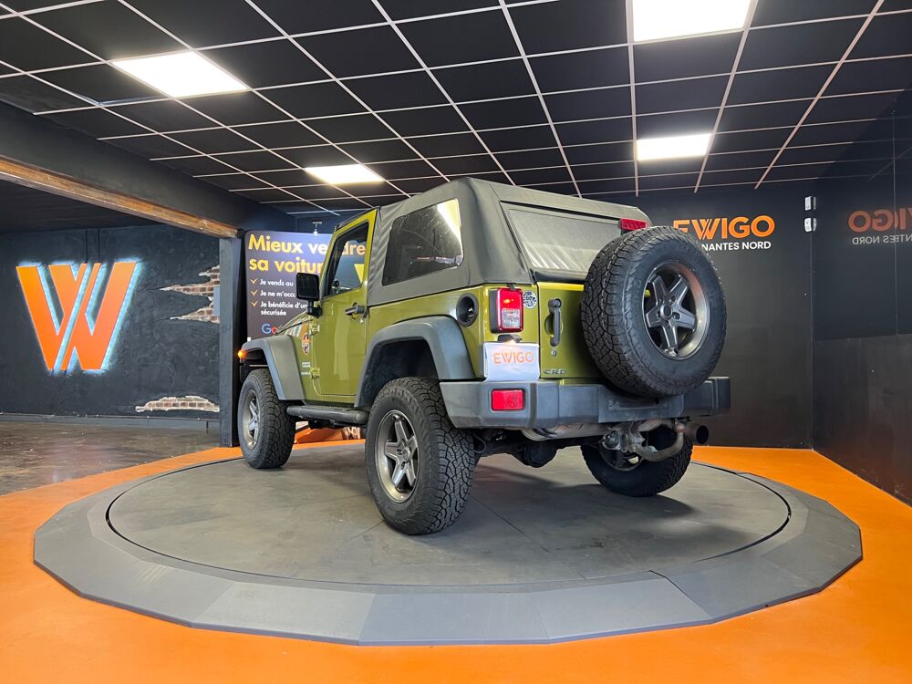 Wrangler 2.8 CRD 175 RUBICON AWD // HARD TOP DUR // PORTES SAHARA // 2007 occasion 44300 Nantes