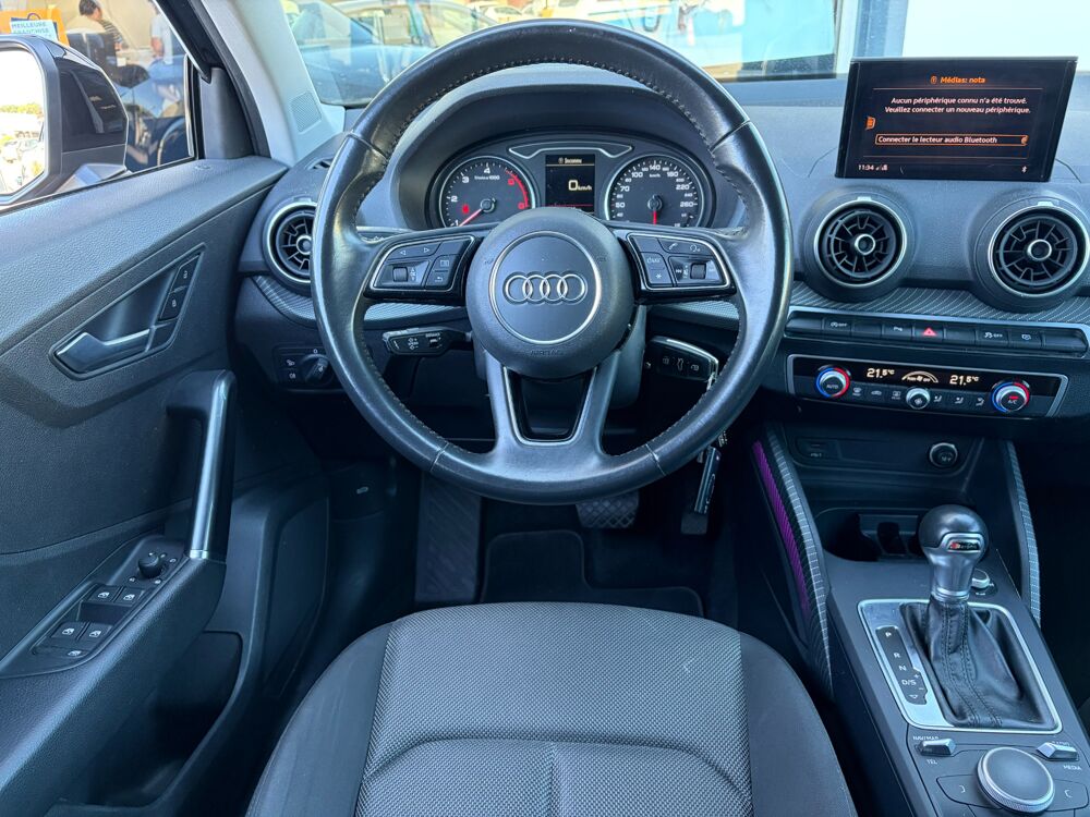 Q2 AUDI 35 TDI 150ch Black Edition S tronic 7 BVA 2020 occasion 64122 Urrugne
