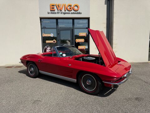 Corvette STING RAY CABRIOLET V8 327ci BOITE MANUELLE 4 1964 occasion 69420 Ampuis
