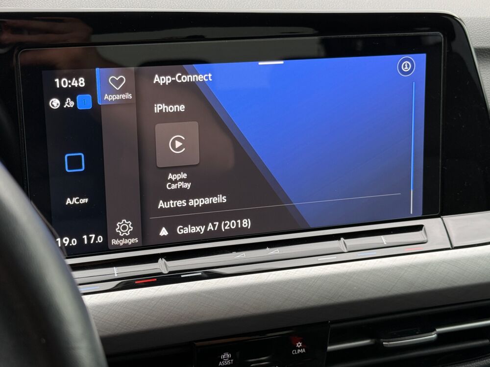 Golf VIII 1.0 ETSI 110 LIFE BUSINESS 1ST + CAMERA + CARPLAY + ACC 2021 occasion 54000 Nancy