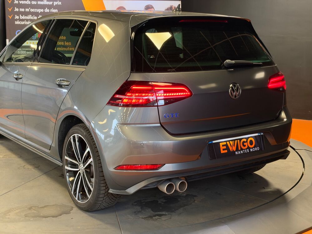 Golf 1.4 TSl GTE 204CH HYBRID PHEV DSG BVA // APPLE CARPLAY // RE 2019 occasion 44300 Nantes