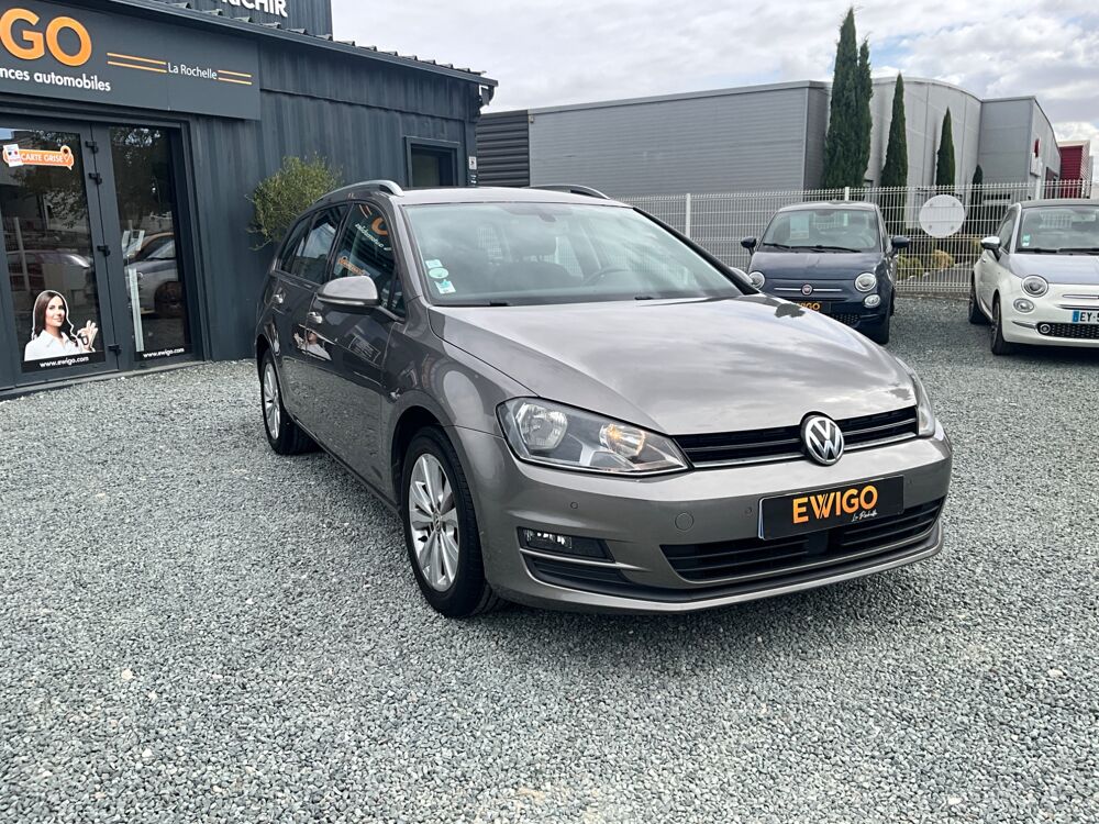 Golf BREAK 1.6 TDI 110 ch BLUEMOTION CONFORT LINE BUSINESS / CLIM 2016 occasion 17000 La Rochelle