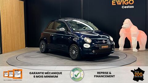 Fiat 500 1.2 69Ch RIVA METAL SERA BLUE - TOIT OUV