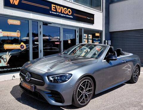 Mercedes Classe E CABRIOLET Phase II -220d 194ch AMG LINE 9G-TRONIC Entretien 2021 occasion Mougins 06250