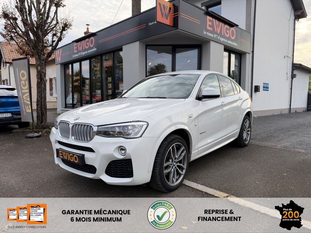 X4 3.0 D 260 CH M-SPORT XDRIVE BVA CAMERA DE RECUL 2018 occasion 40000 Mont-de-Marsan