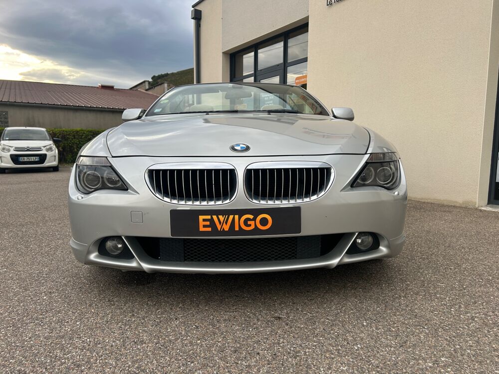 S&eacute;rie 6 CABRIOLET 645CI 4.4L 333ch - Boite Manuelle - Carplay - si&egrave;g 2005 occasion 69420 Ampuis