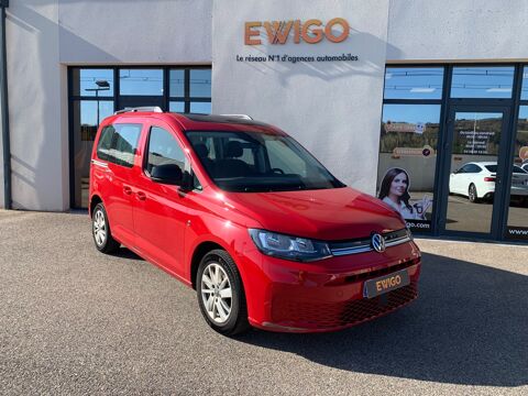 Volkswagen Caddy COMBI 2.0 TDI 120ch LIFE DSG7 - Entretien constructeur - Cam 2021 occasion Ampuis 69420