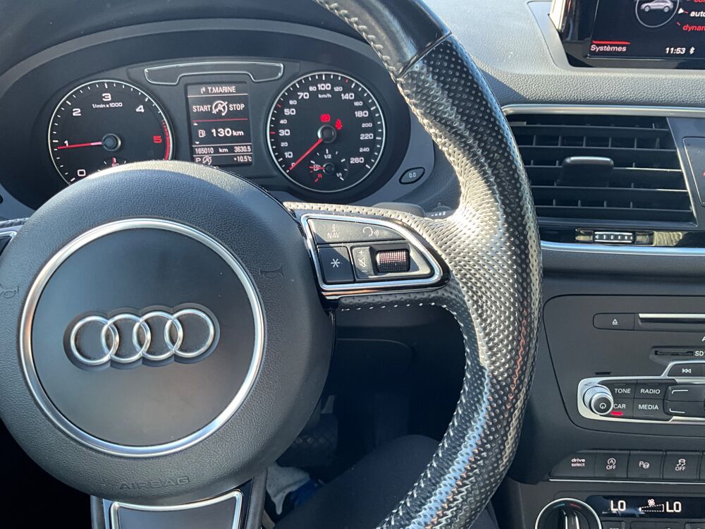 Q3 2.0 TDI 185 ch S-LINE QUATTRO S-TRONIC / JANTES 20 / SIEGE 2015 occasion 17000 La Rochelle