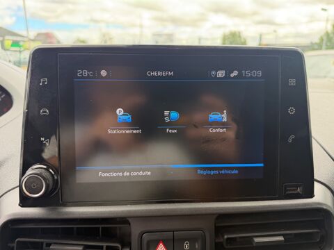 Partner FOURGON M 1.5 BLUEHDI 100Ch - 1&Egrave;RE MAIN - ATTELAGE - CARPLAY 2020 occasion 27000 &Eacute;vreux