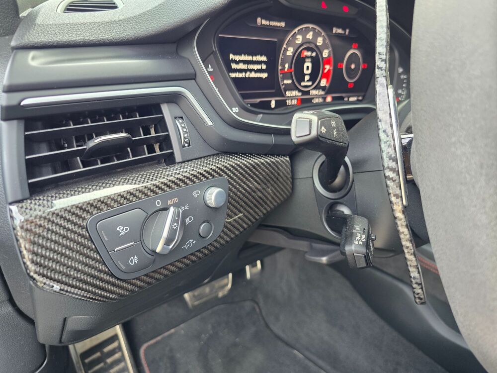 RS4 AVANT 2.9 V6 TFSI 450ch QUATTRO CARBONE/B.O/CAMERA 360/TETE 2019 occasion 68170 Rixheim