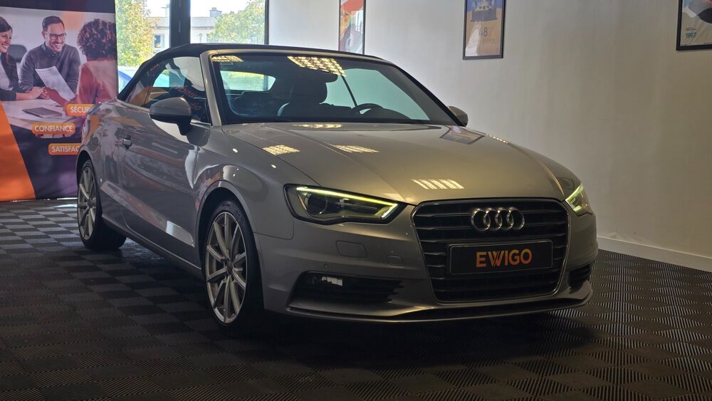 A3 CABRIOLET 2.0 TDI 150 AMBITION LUXE S-TRONIC BVA 2014 occasion 21850 Saint-Apollinaire