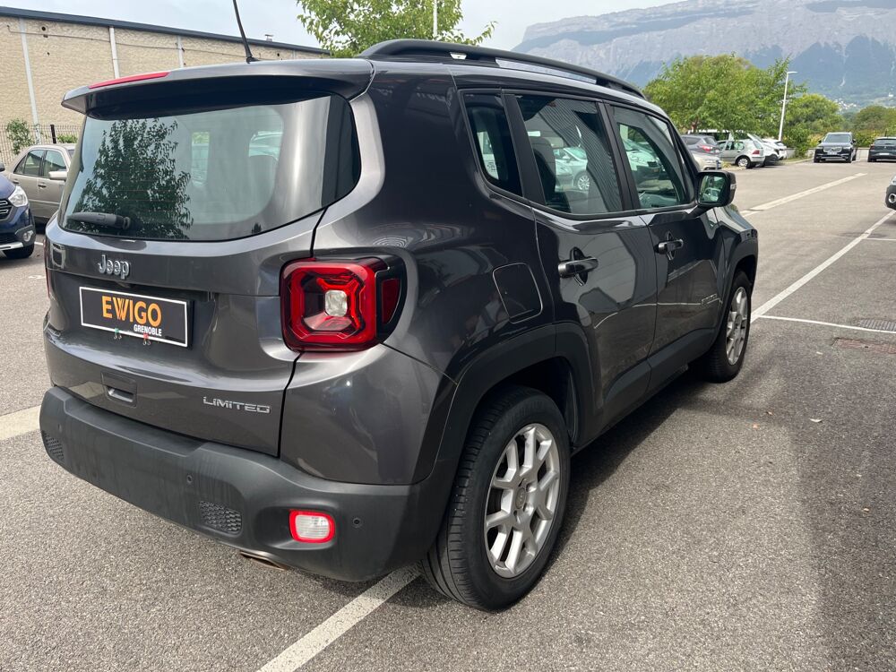 Renegade 1L T-GDI 120ch LIMITED APPLE CARPLAY / CAMERA DE RECUL 2019 occasion 38420 Le Versoud
