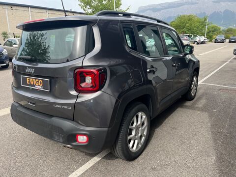Renegade 1L T-GDI 120ch LIMITED APPLE CARPLAY / CAMERA DE RECUL 2019 occasion 38420 Le Versoud