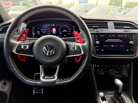 Tiguan BLACK R-LINE 150Ch DSG ORIGINE FR - SUIVI VOLKSWAGEN -TOIT O 2019 occasion 27000 &Eacute;vreux