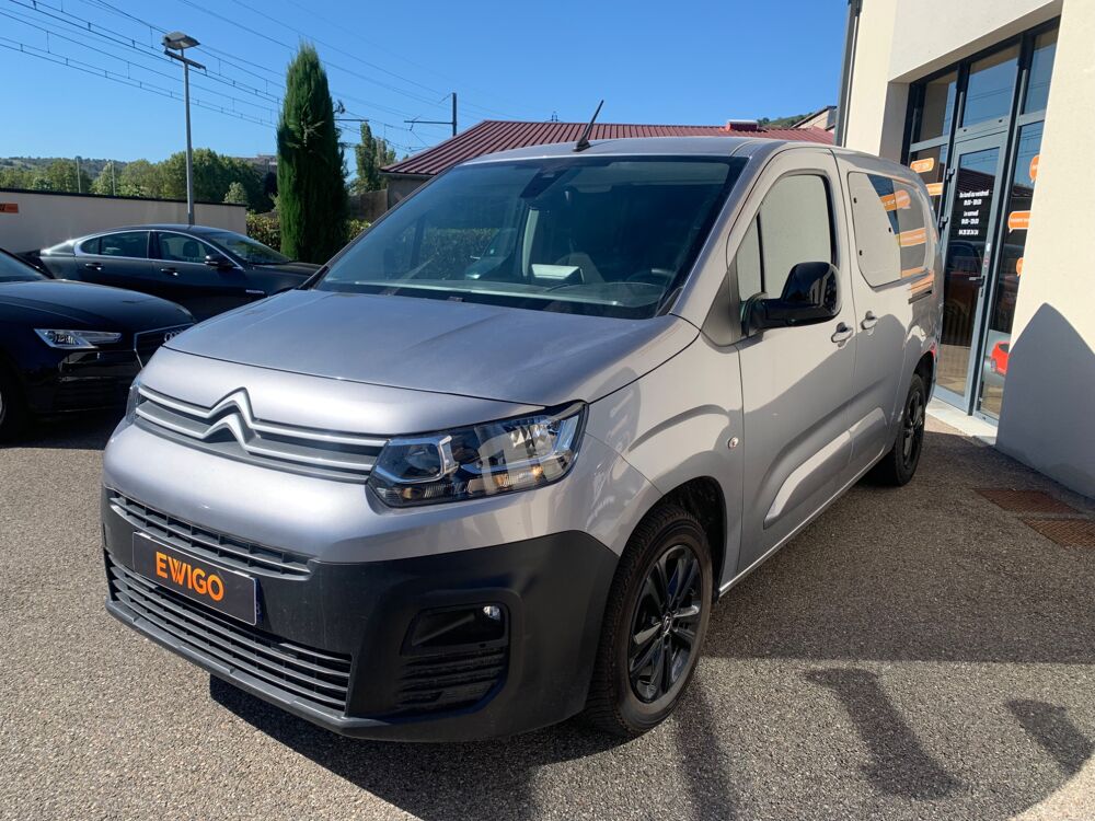 Berlingo VAN CABINE APPROFONDIE R&eacute;tractable 1.5 BLUEHDI 130ch/ Prix 2024 occasion 69420 Ampuis