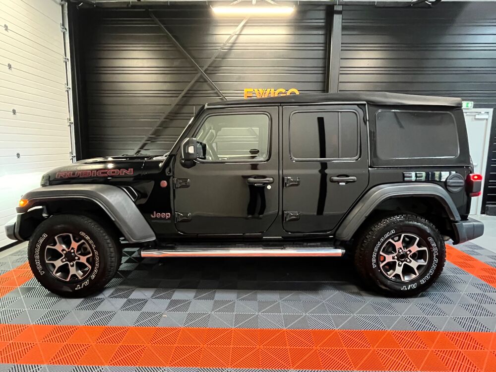 Wrangler UNLIMITED 2.2 CRD RUBICON 200CH BVA/ CARTE GRISE VASP/ SUIVI 2019 occasion 33260 La Teste-de-Buch