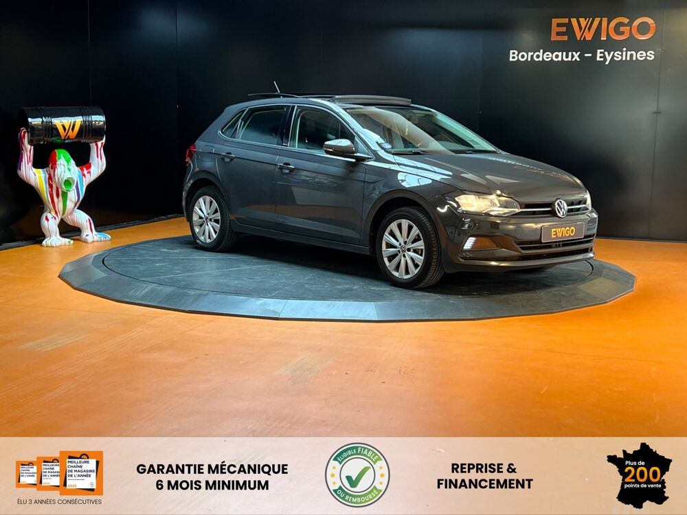 Polo 1.0 TSI 95 UNITED // TOIT OUVRANT // VIRTUAL COCKPIT // INT&Eacute; 2020 occasion 33320 Eysines