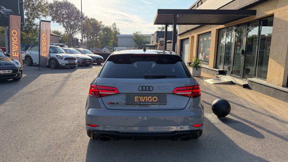 RS3 SPORTBACK 2.5 TFSI 400 QUATTRO S-TRONIC BVA 2019 occasion 13700 Marignane