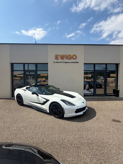 Corvette COUPE STINGRAY 6.2 466ch TARGA 1LT BVA8 - Malus pay&eacute; - Palet 2016 occasion 69420 Ampuis