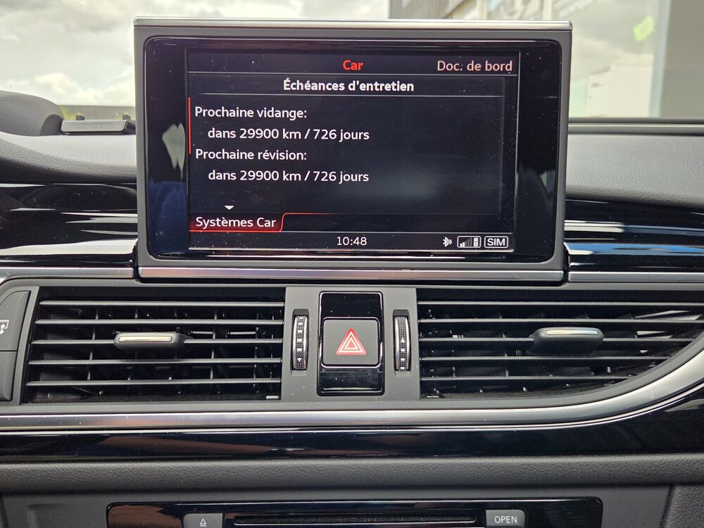 RS6 AVANT 4.0 TFSI 605 ch PERFORMANCE QUATTRO Gris Argent Fleure 2017 occasion 68170 Rixheim