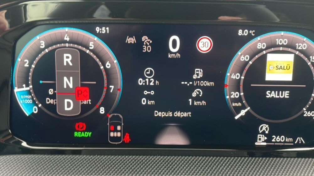 Golf 8 1.5 eTSI EVO2 150ch DSG7 R-LINE CAMERA DE RECUL / REGULATE 2026 occasion 38420 Le Versoud