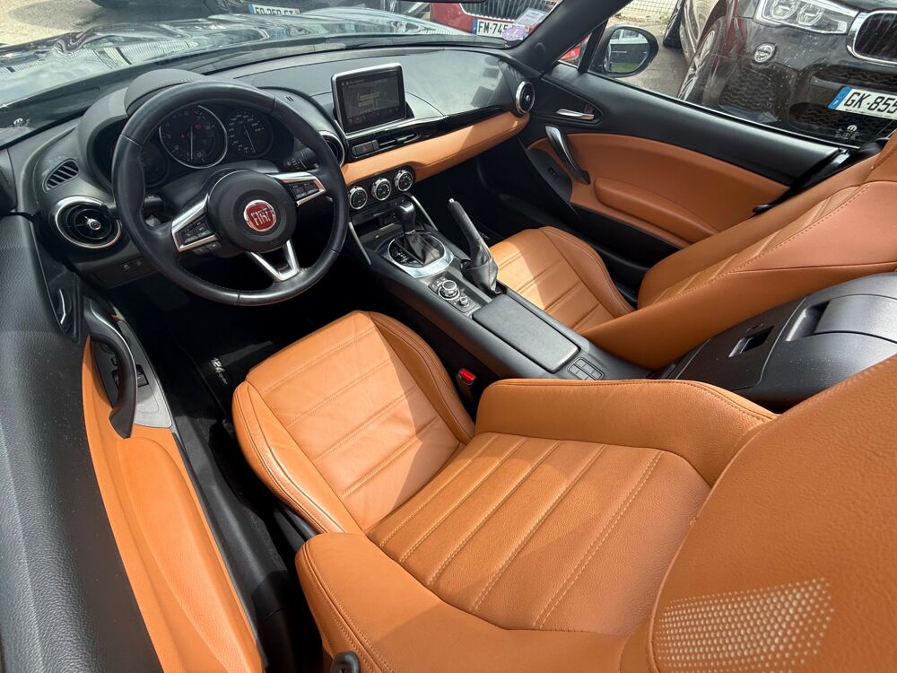 124 spider SPIDER 1.4 MULTIAIR 140CH LUSSO PLUS BVA - CAMERA DE RECUL - 2018 occasion 27000 &Eacute;vreux