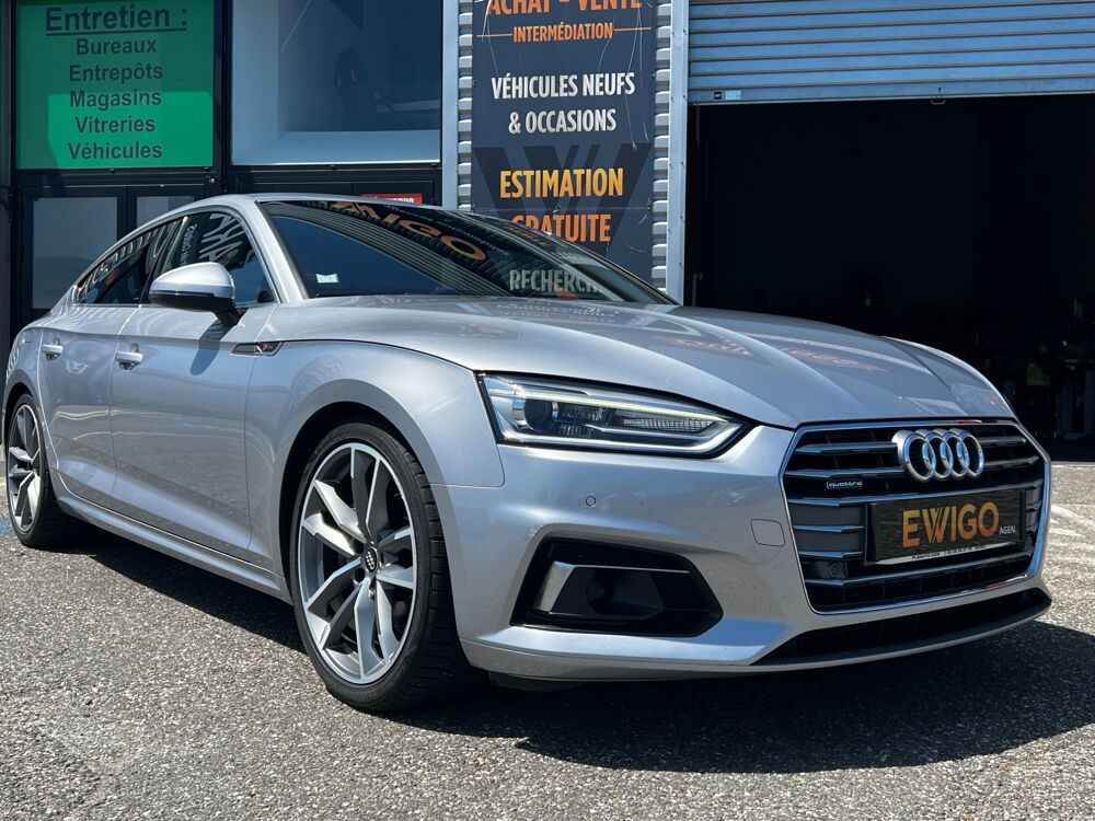 A5 SPORTBACK 2.0 40 TDI 190 CH S-LINE QUATTRO S-TRONIC BVA 2019 occasion 47000 Agen