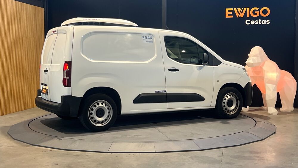 Berlingo FOURGON 1.6 BLUEHDI 100 Ch BVM5 FRIGORIFIQUE - TVA RECUPERAB 2019 occasion 33610 Cestas