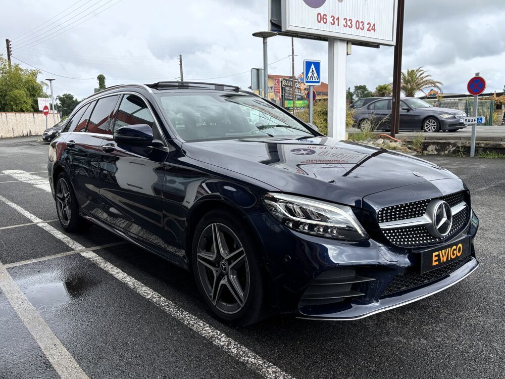 Classe C BREAK (S205) 300 D 245 ch AMG LINE 4 MATIC 9G-TRONIC - ENTRE 2018 occasion 64320 Idron