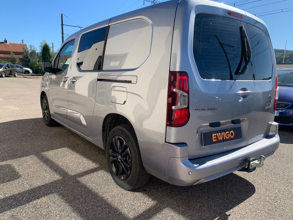 Berlingo VAN CABINE APPROFONDIE R&eacute;tractable 1.5 BLUEHDI 130ch/ Prix 2024 occasion 69420 Ampuis