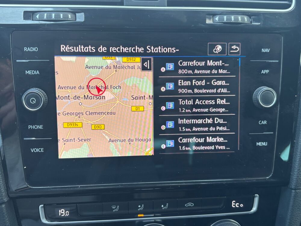 Golf VIII 1.4 HYBRID RECHARGEABLE 204 CH STYLE DSG6 / ENTRETIEN V 2020 occasion 40000 Mont-de-Marsan