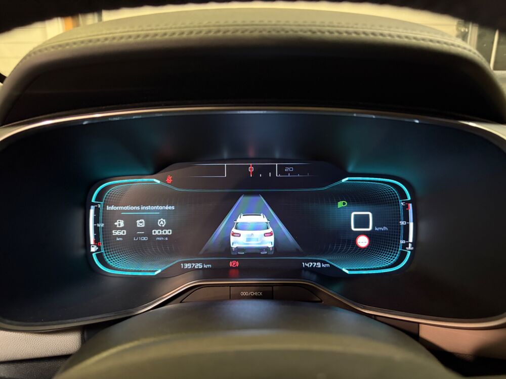 C5 aircross 1.2 130ch SHINE CARPLAY/ CAMERA DE RECUL/ ANGLES MORTS 2019 occasion 78125 Gazeran