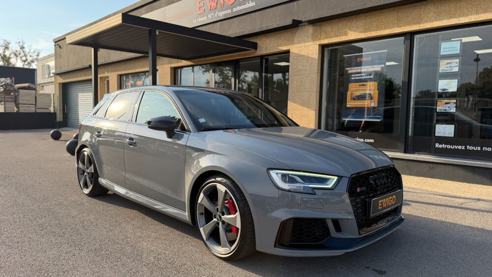 RS3 SPORTBACK 2.5 TFSI 400 QUATTRO S-TRONIC BVA 2019 occasion 13700 Marignane