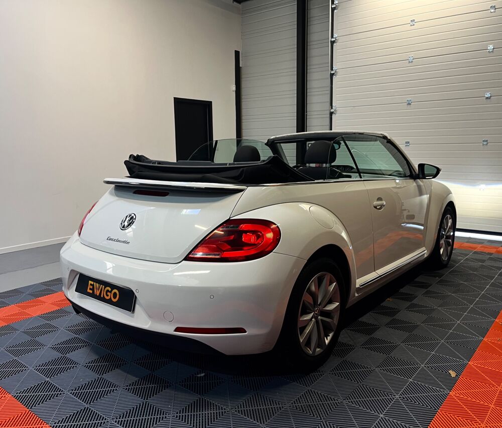 COCCINELLE II BEETLE CABRIOLET 1.2 TSI 105CH VINTAGE - DSG7/ BVA 2013 occasion 33260 La Teste-de-Buch